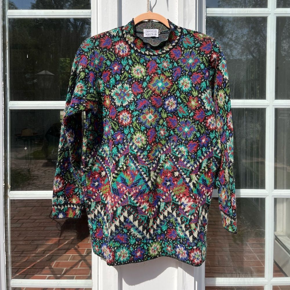 Vintage Missoni Sweater Skirt Set